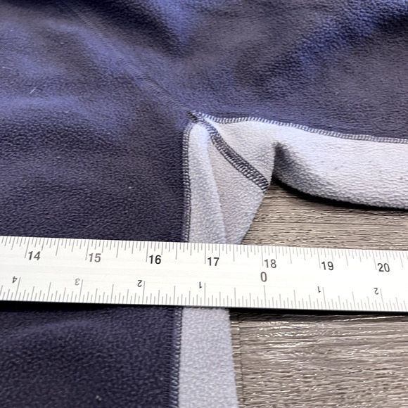 North Face Jacket Women Medium Purple Gray Fleece Full Zip Lightweight Mock Neck - Picture 14 of 14